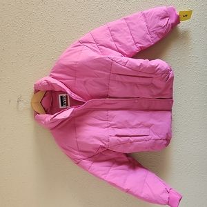 Levi's Pink Puffer Jacket